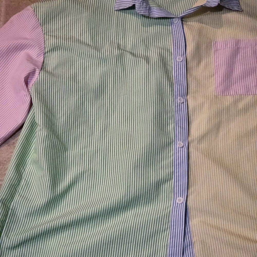 Multicolor Striped Shirt - Picture 3 of 7